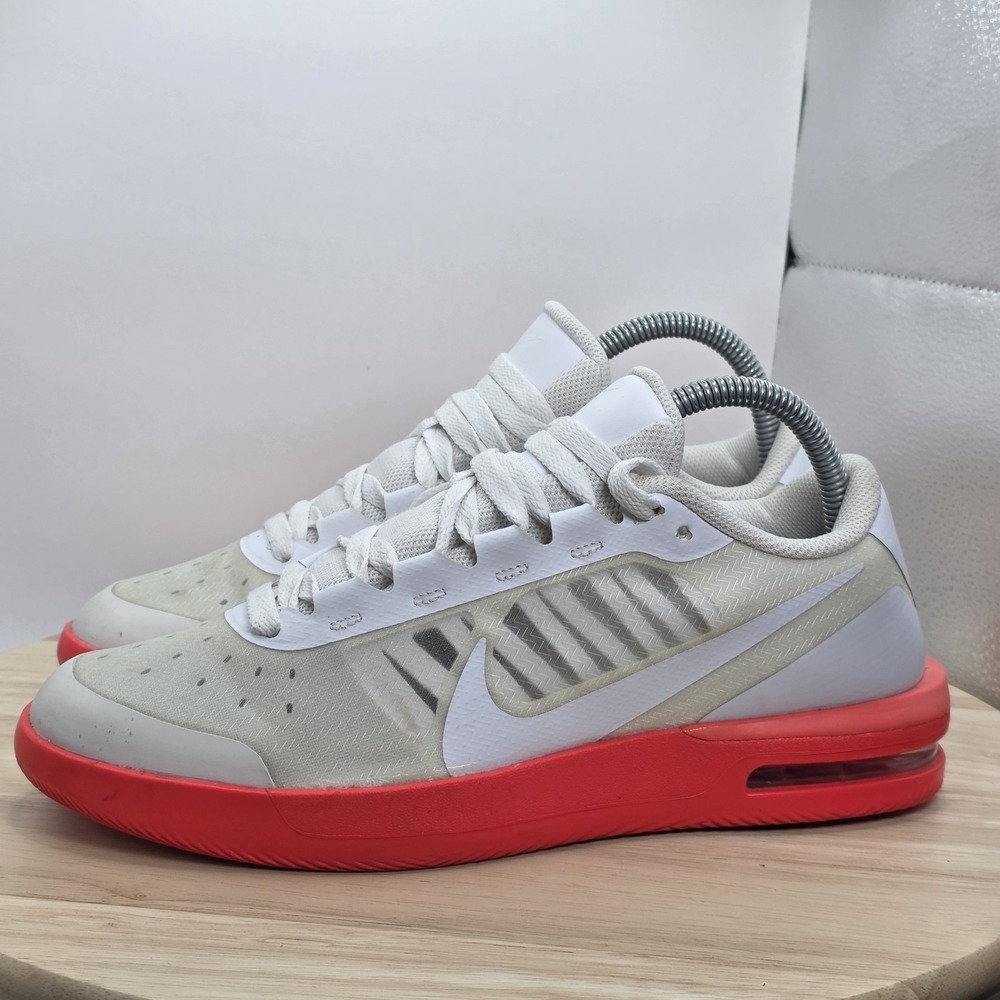 Nike Court Air Max‎ Vapor Wing MS White/Orange Tennis Shoes CI9838-102 Women's 9